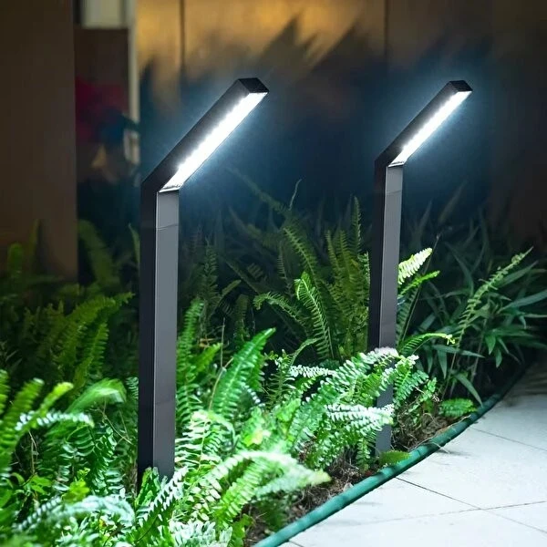MINI POSTE SOLAR NEGRO 80LM  3