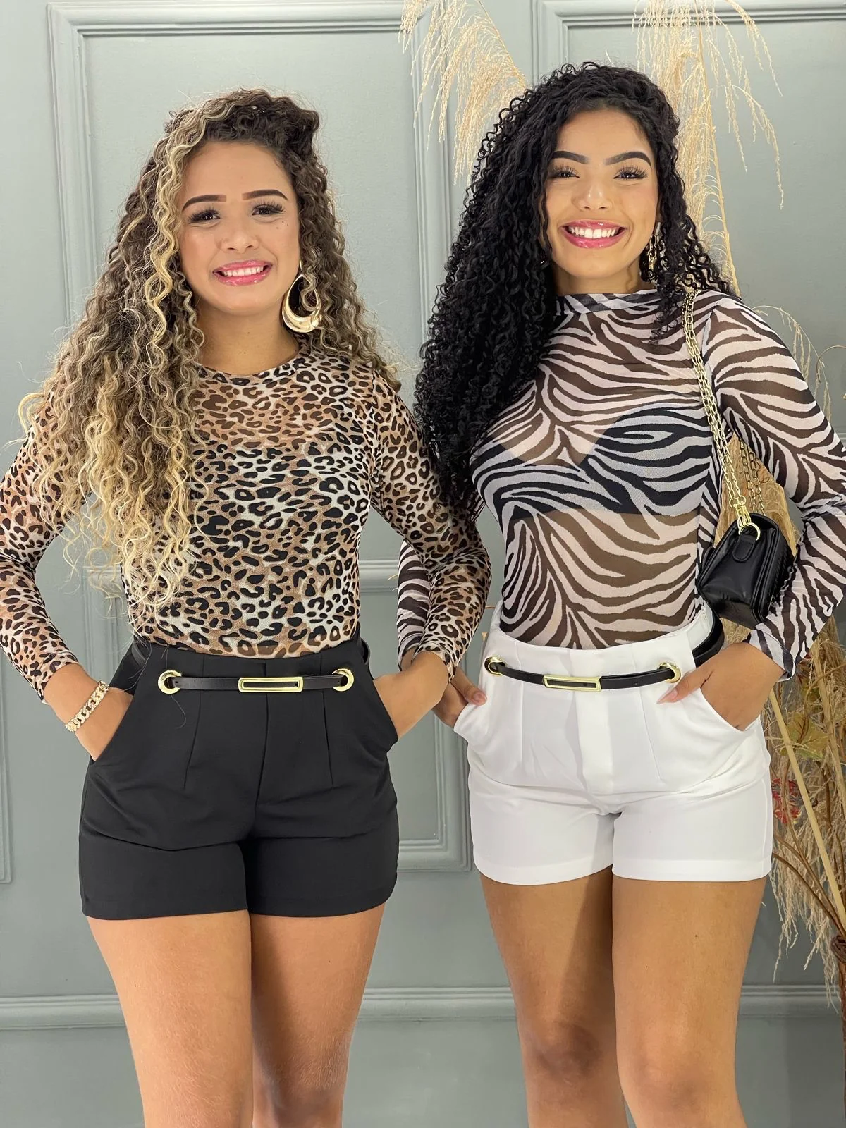 Body tule animal print 3