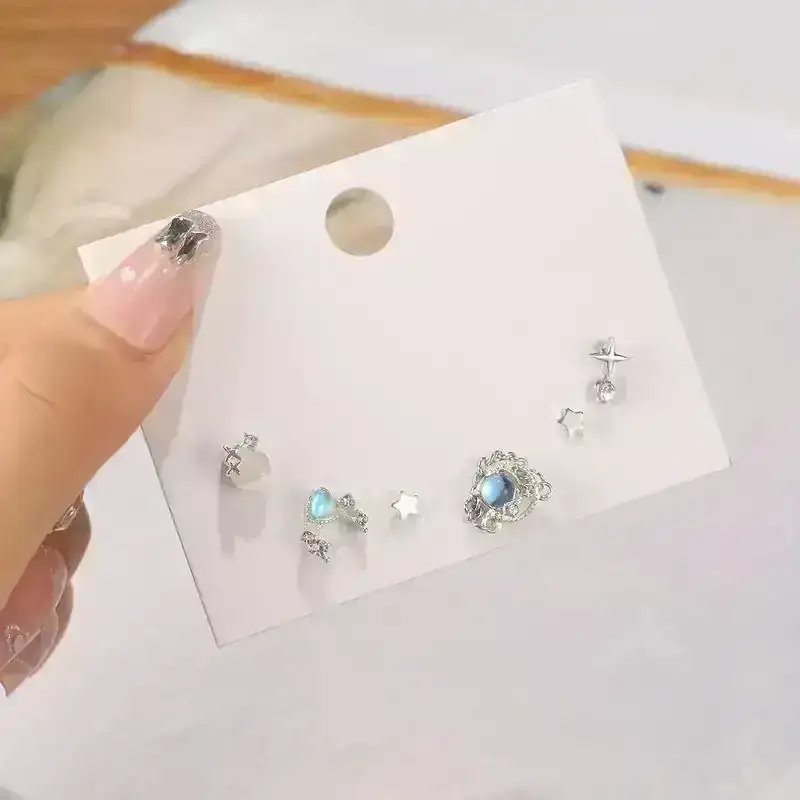 Set x5 Aretes Cosmonauta REF: MS11 3