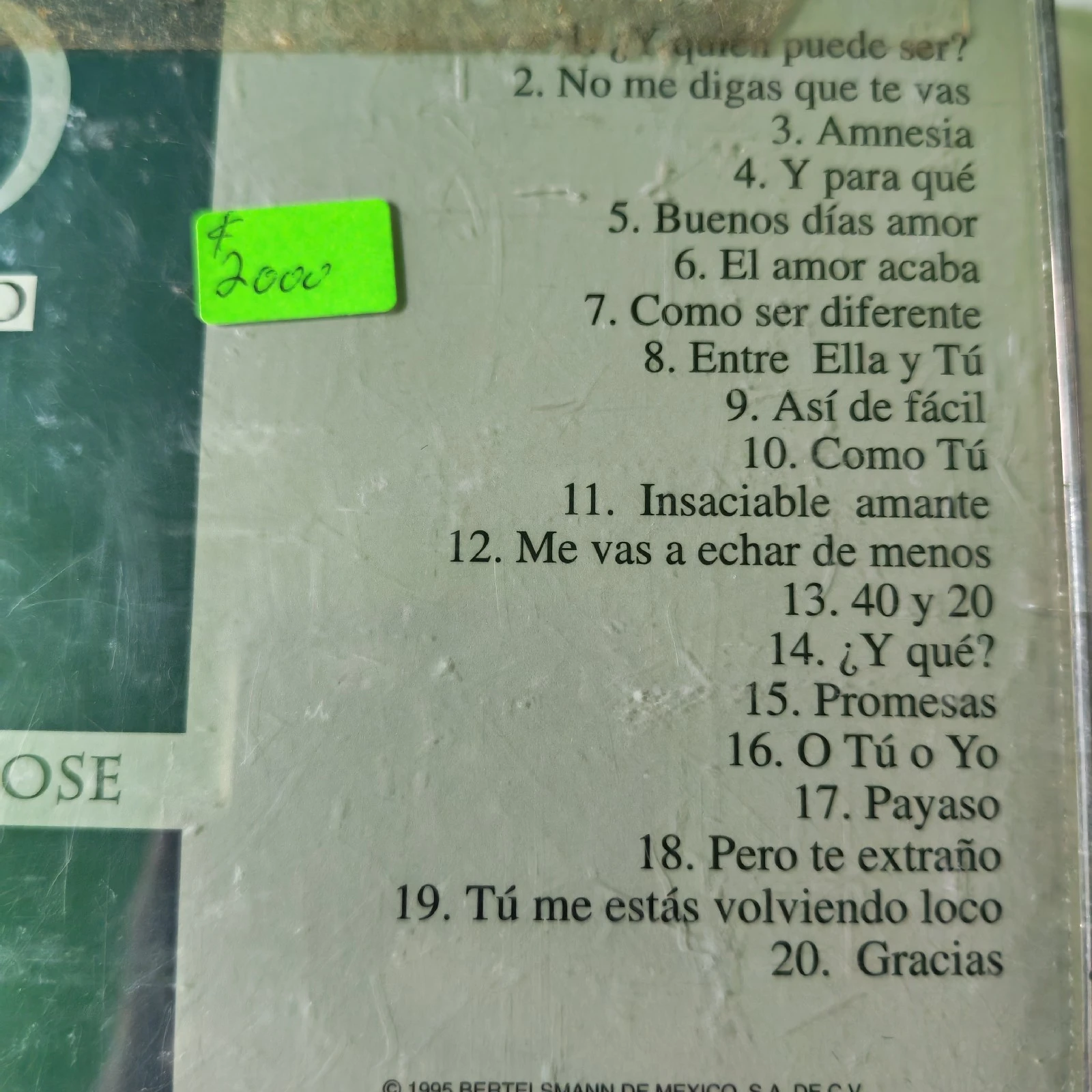 José José , 20 exitos 2