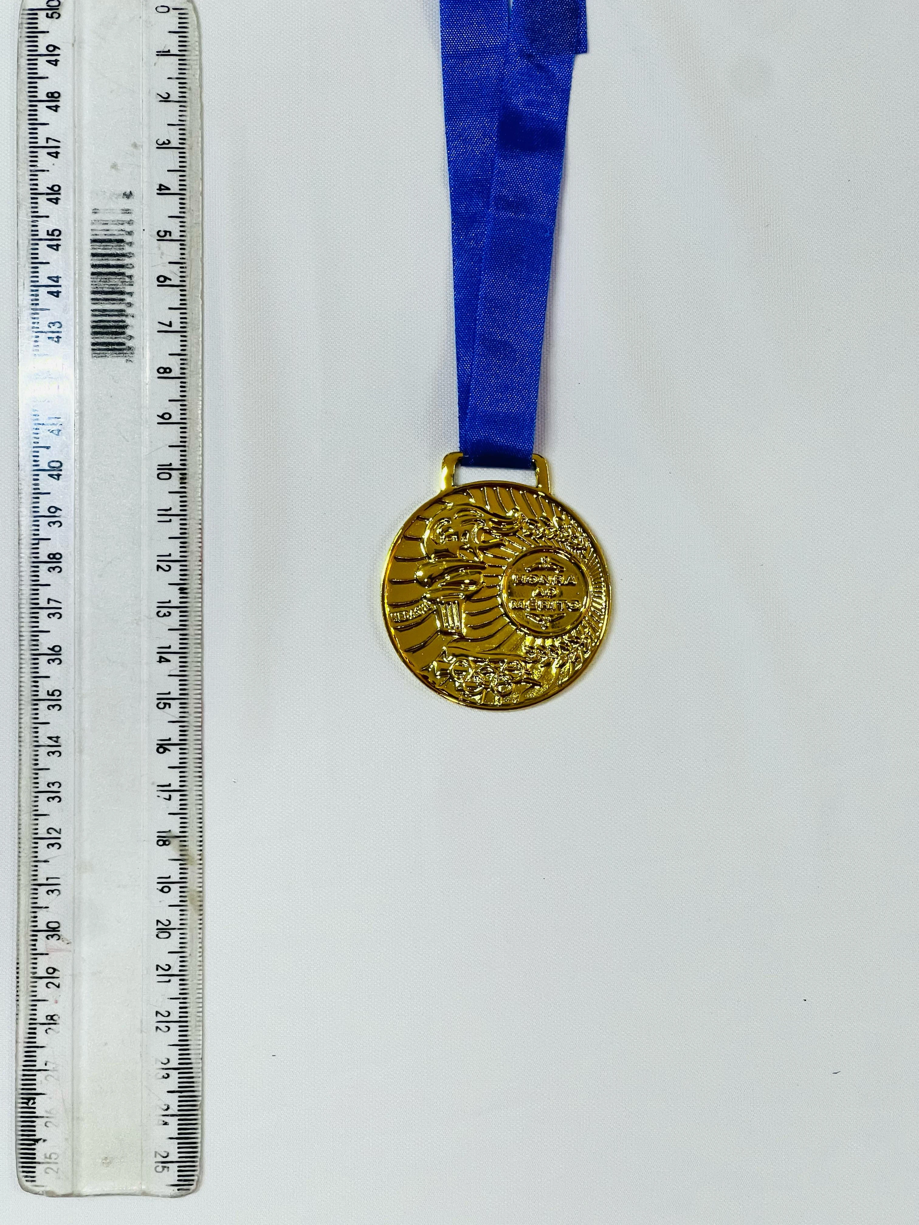 MEDALHA MÉDIA DOURADA MEDASUL