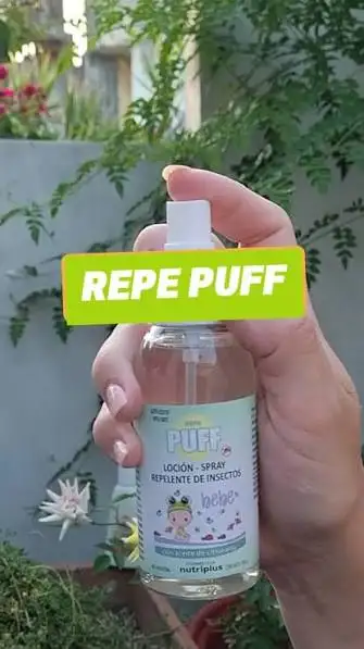 REPELENTE PARA BEBÉS PUFF SPRAY X 120 CC PARA BEBES CON ACEITE DE CITRONELA