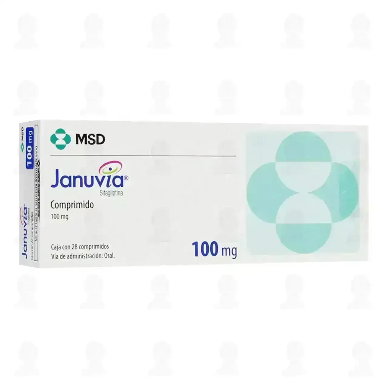 Januvia 100mg 28 Comprimidos (Sitagliptina)