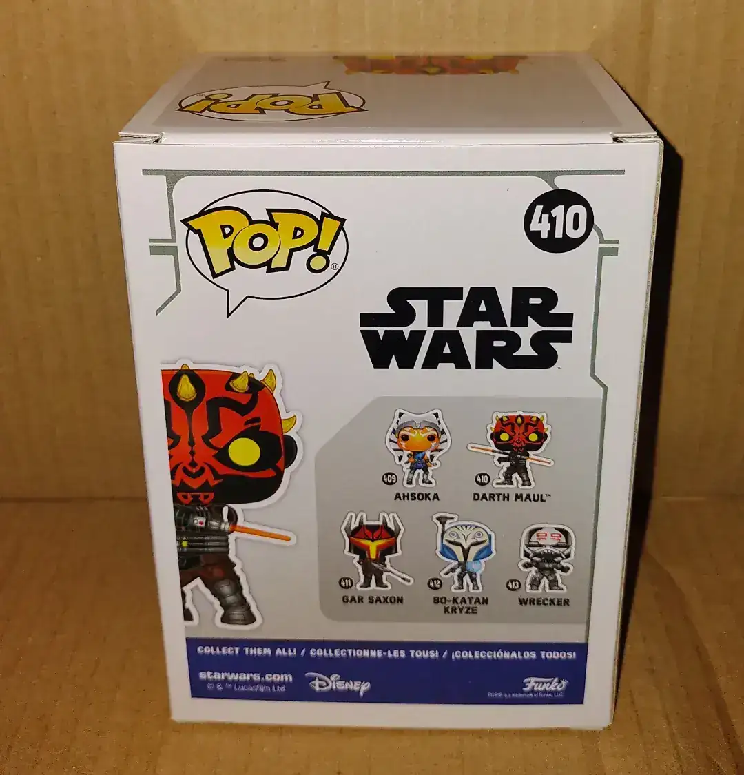 Funko Pop star wars darth maul clone wars #410 2