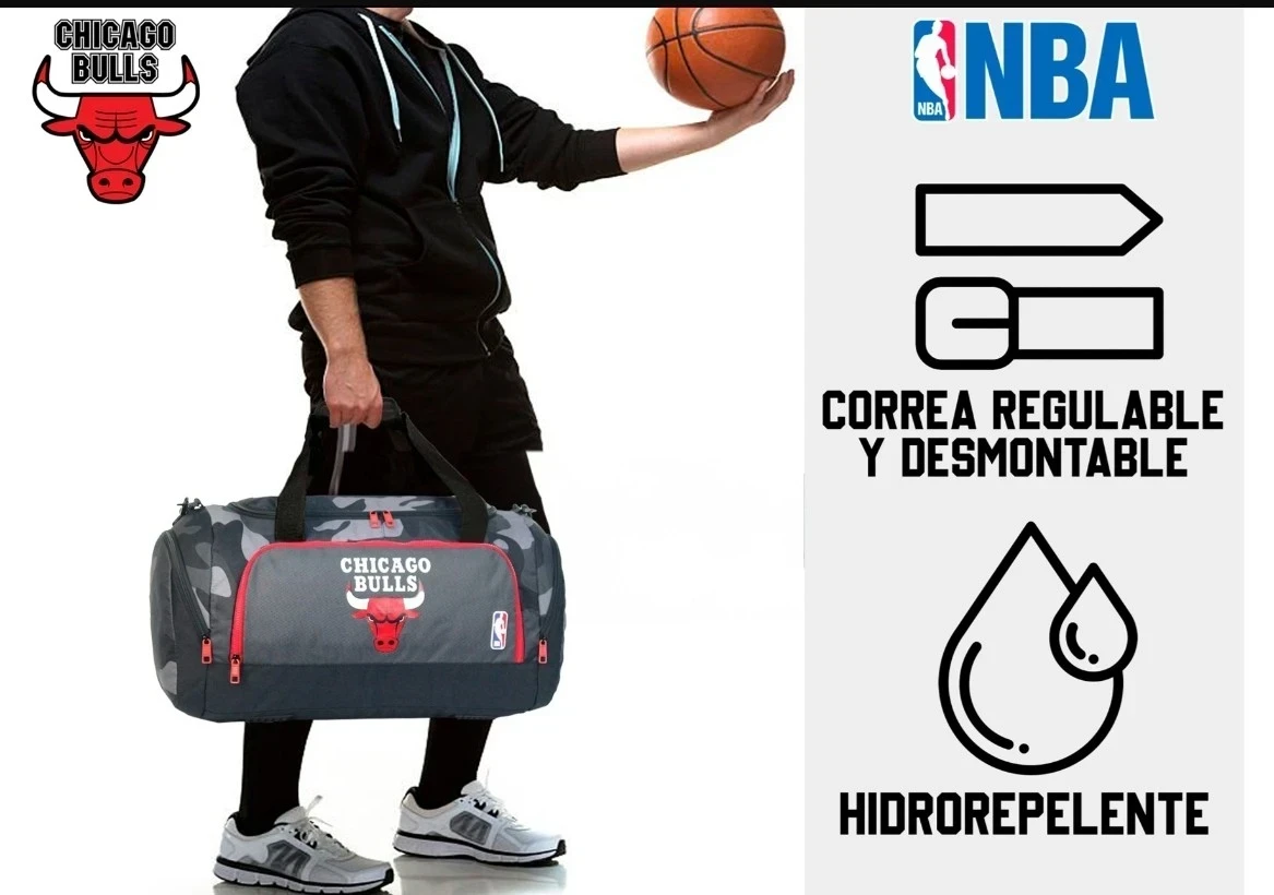 Bolso Deportivo Nba Chicago Bulls  Botinero  2