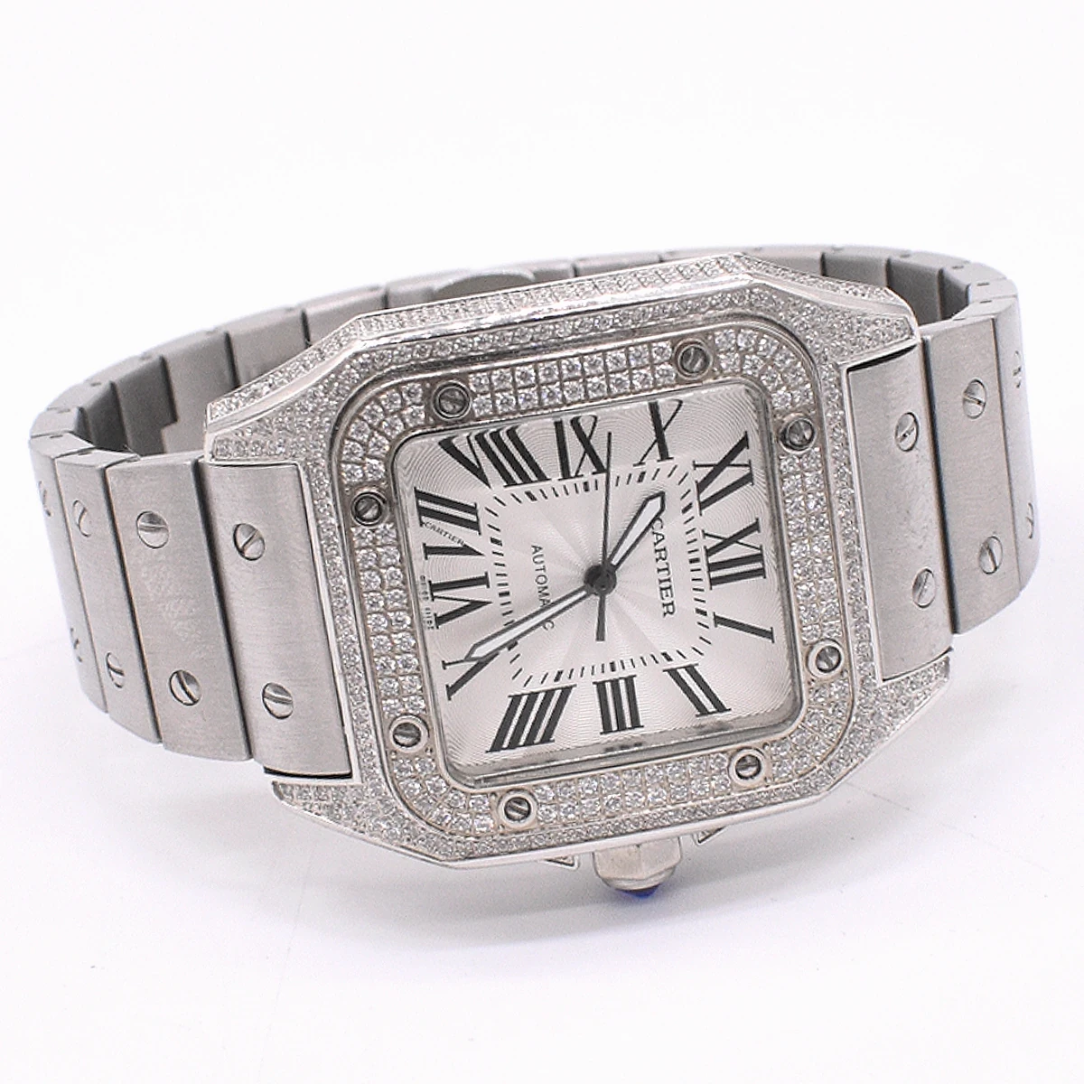 Santos Cartier Con Incrustaciones 4