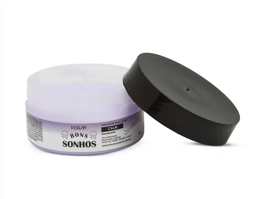 Hidratante para os pés Bons sonhos Calm Poran