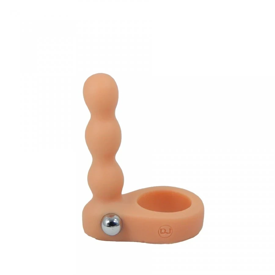 Platinum Mini Vibe Anillo Double Hot Negro