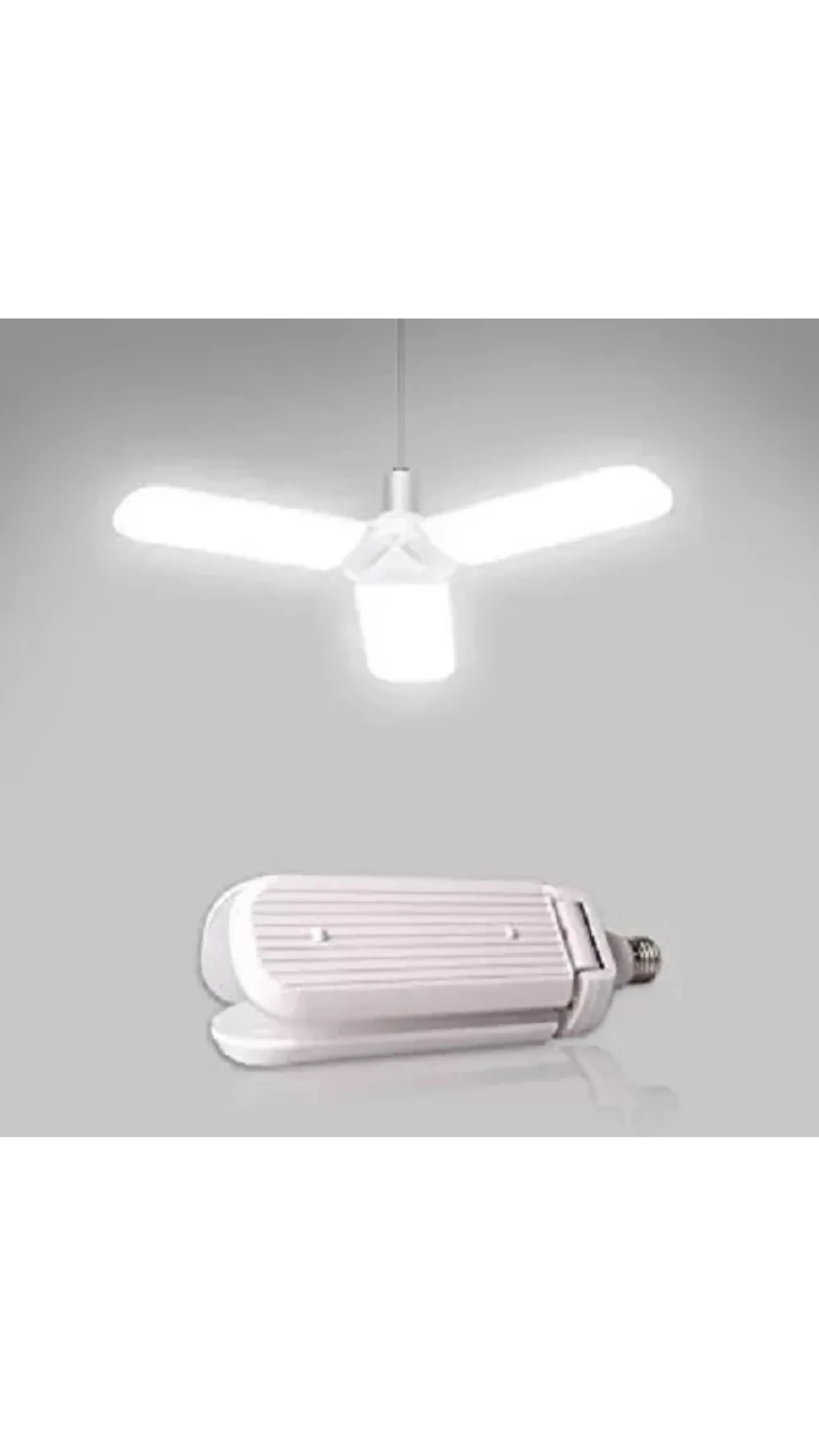 Ampolleta Led 3 Aspas 45w Angulo Ajustable LUZ FRIA 5
