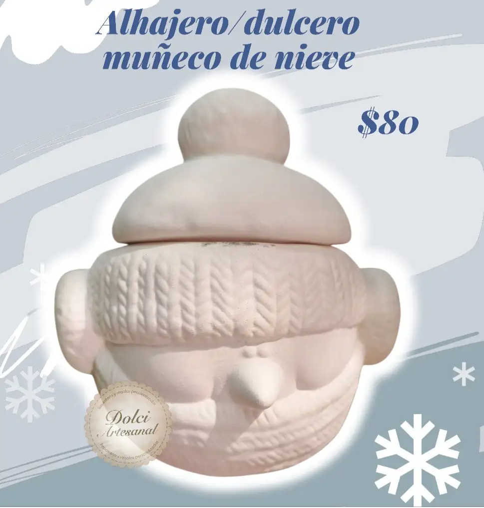 Alhajero muñeco de nieve 