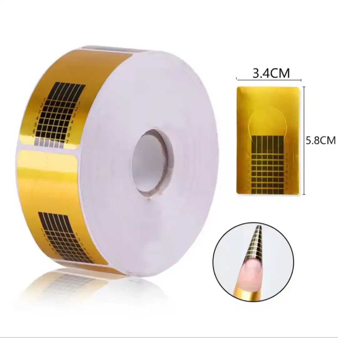 Rollo 500 Moldes para Esculpir Uñas