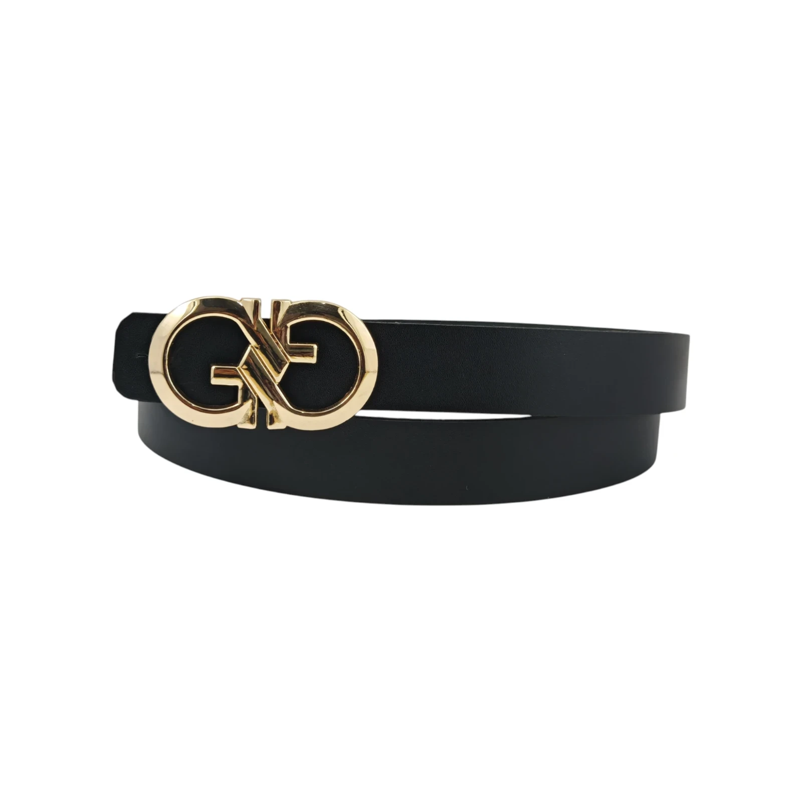 FERRAGAMO dorada ancho 2.5 cm 2