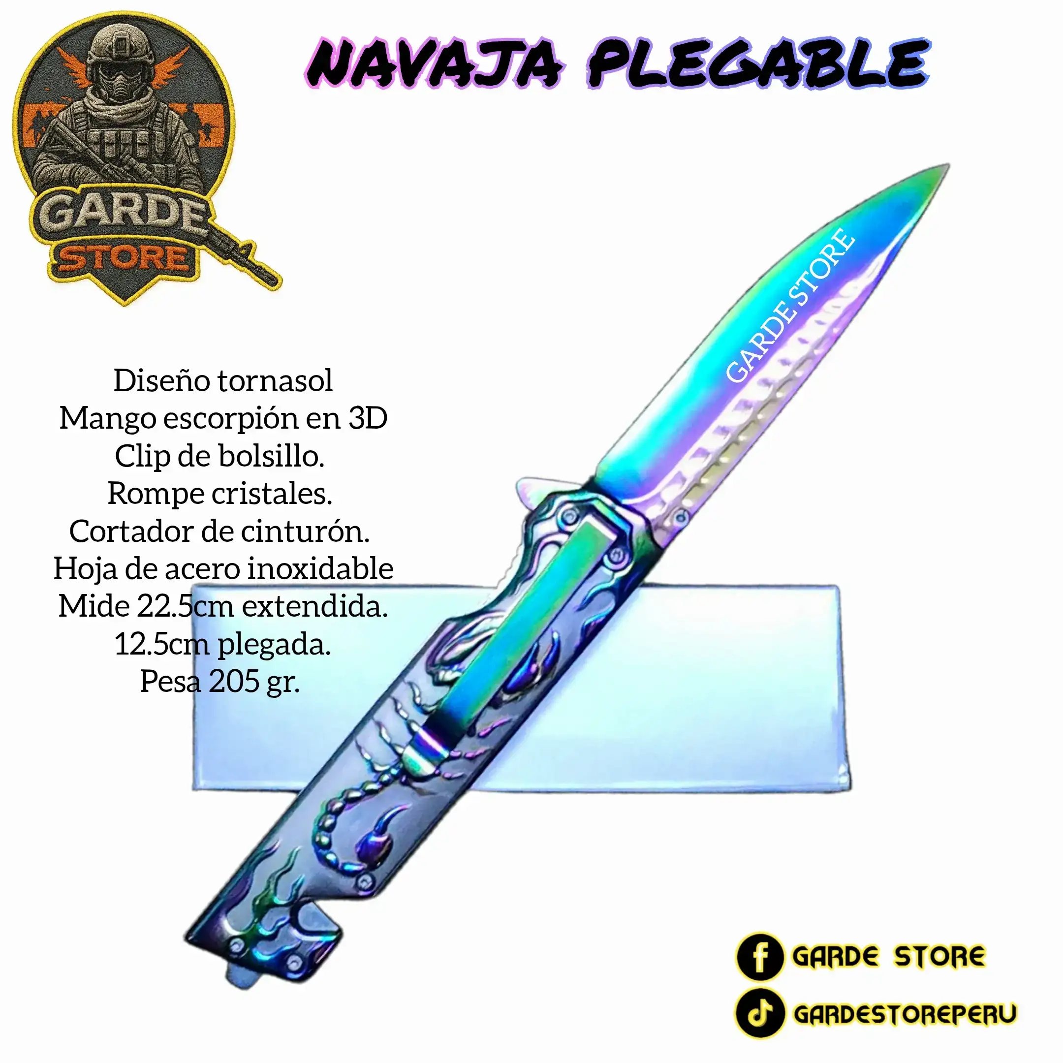 NAVAJA PLEGABLE ESCORPIÓN  4