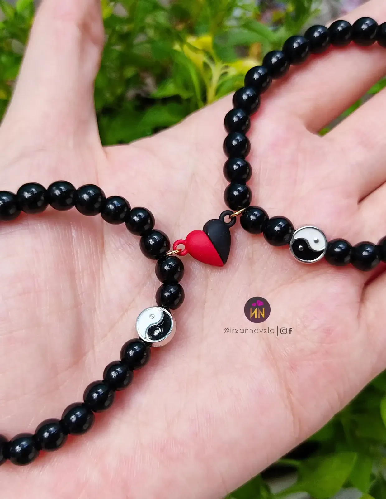 Pulseras Yin Yang imantadas ☯️🧲