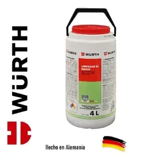 Jabon de mano mecánico 4 LTS Wurth