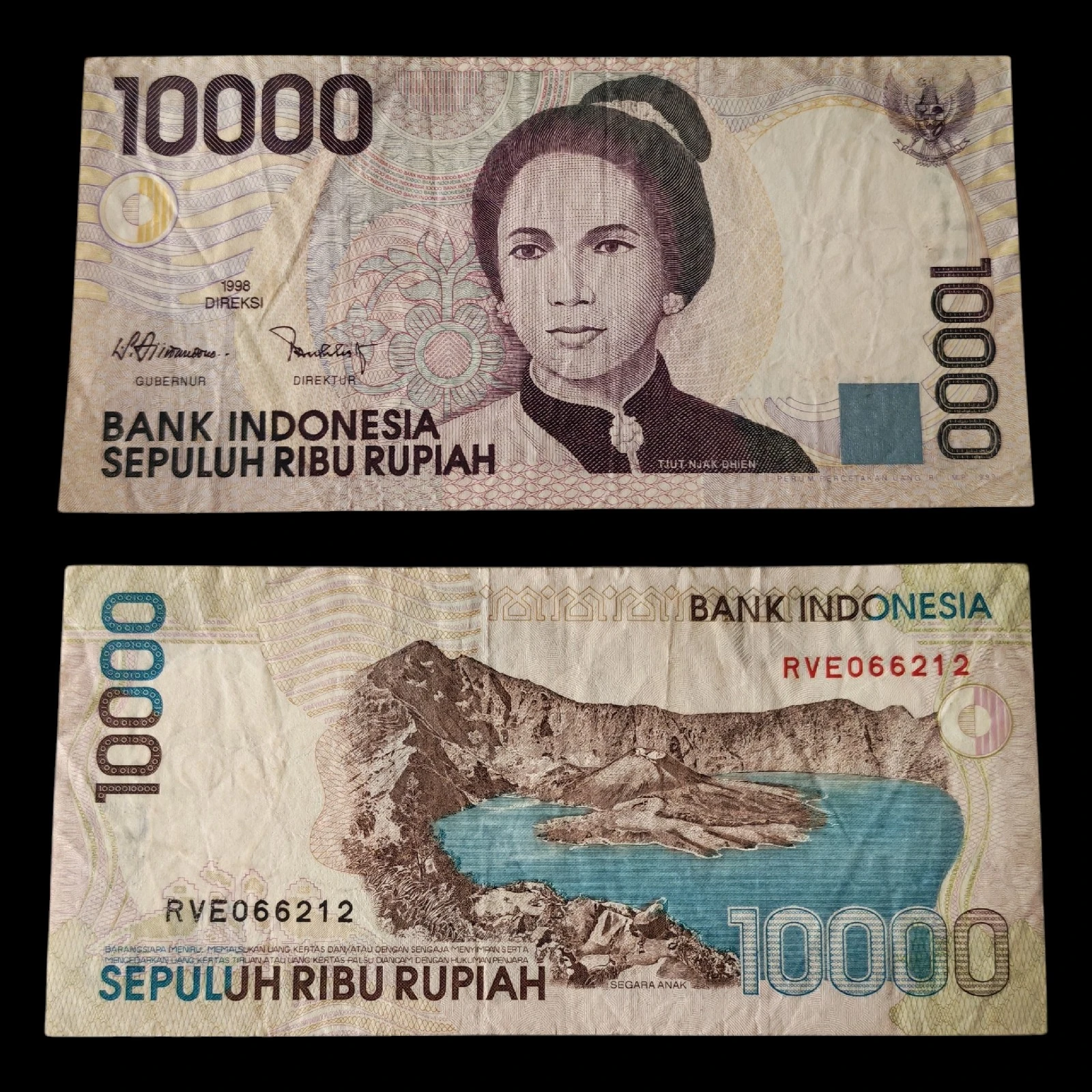 ° Indonesia 10000 rupias circulado 