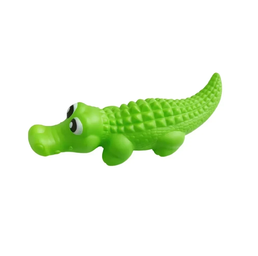 Juguete De Goma Con Sonido Diseño Cocodrilo