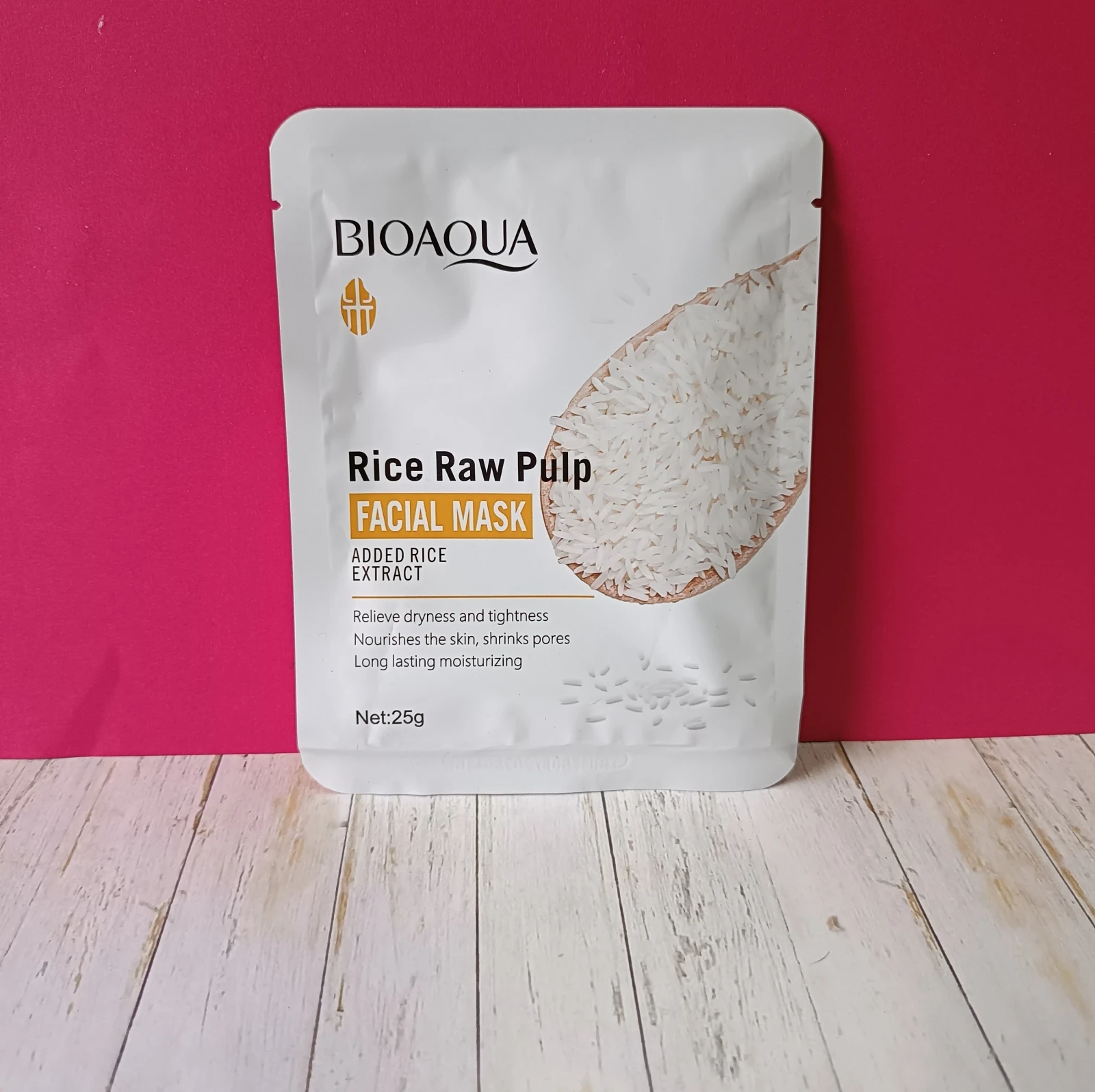 VELO FACIAL ARROZ BIOAQUA 