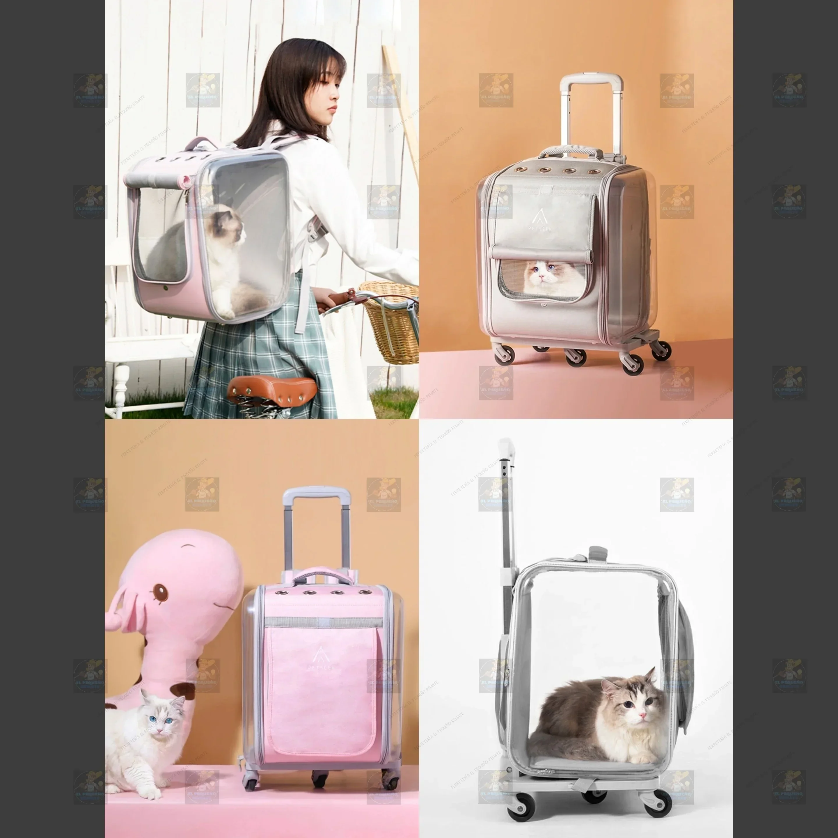 MOCHILA RODANTE 3 EN 1 