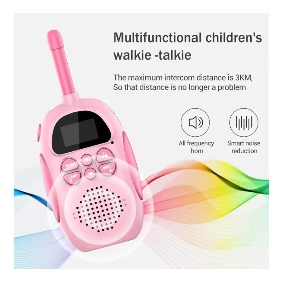Walkie Talkie Niños y Niñas Recargable 4