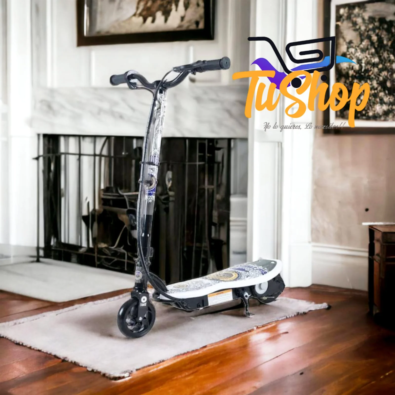 Patineta Eléctrica Scooter Monopatín Para Niños de 5 a 15 Años Plegable 4