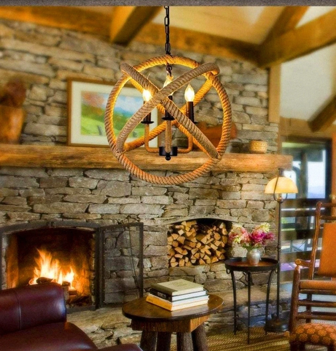 Lámpara Colgante estilo Candelabro 🔱 4