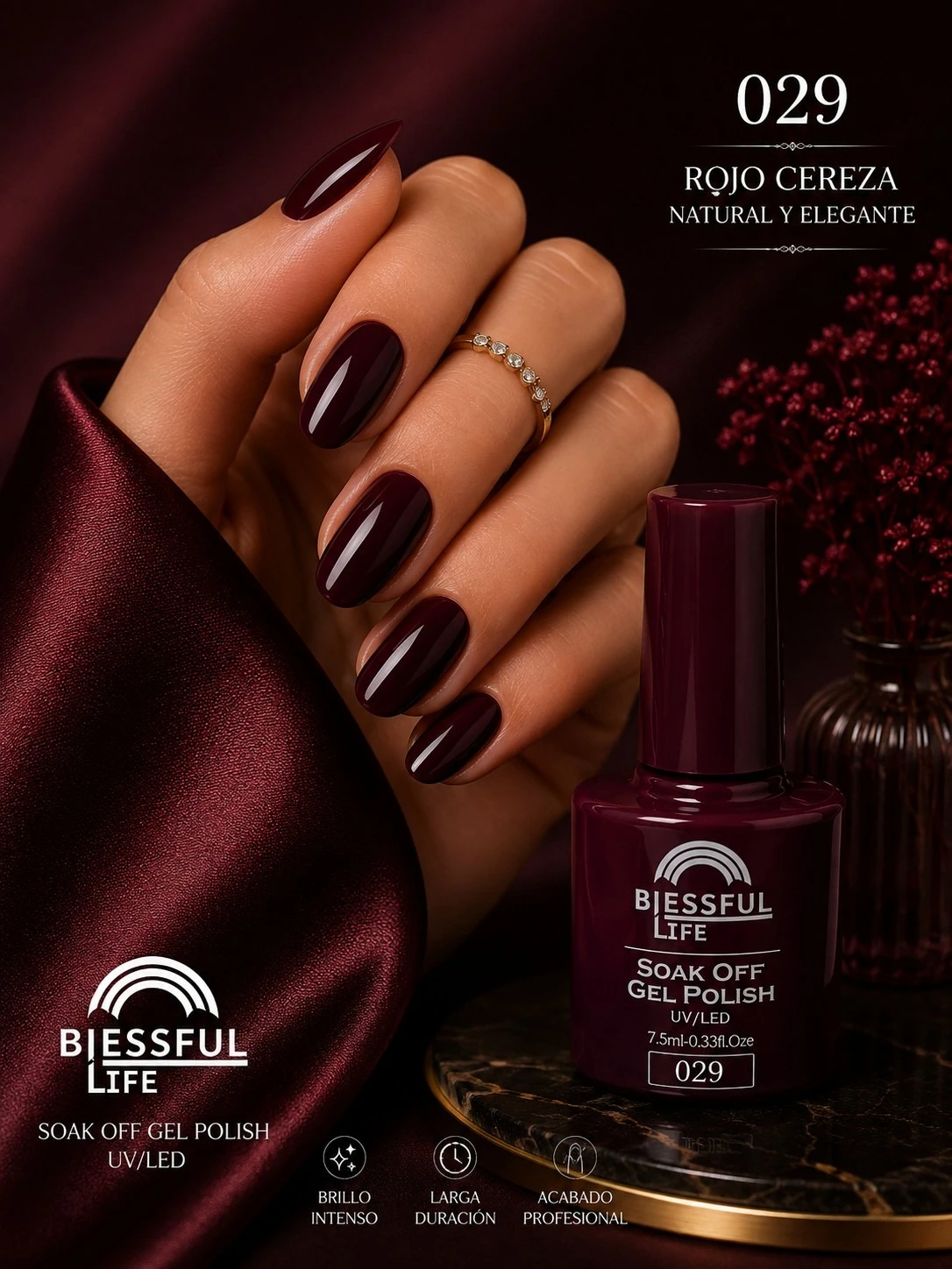 biessful life esmalte semi permanente tono 029