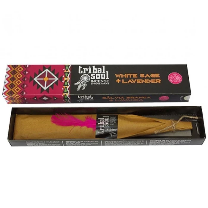 Incienso de Lavanda y Salvia Blanca Tribal Soul