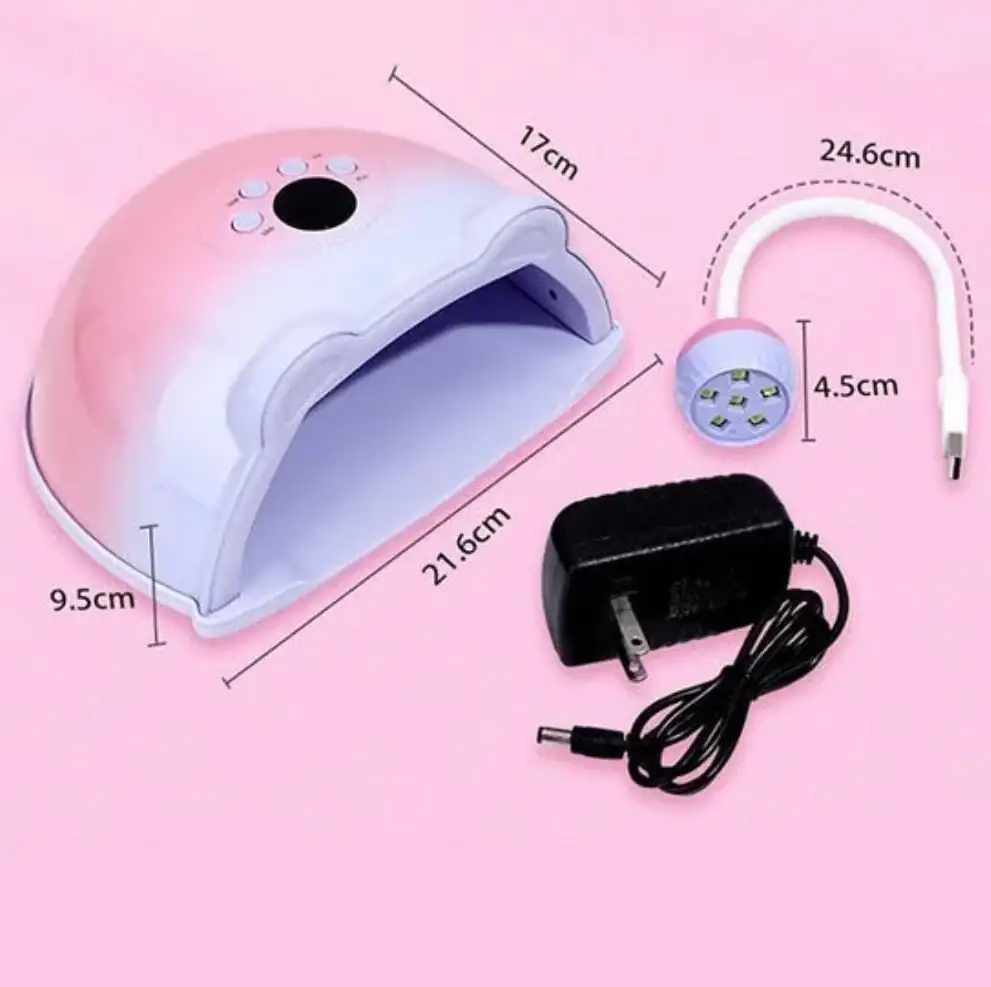 LÁMPARA DE UÑAS UV 2 EN 1 HS-887 4