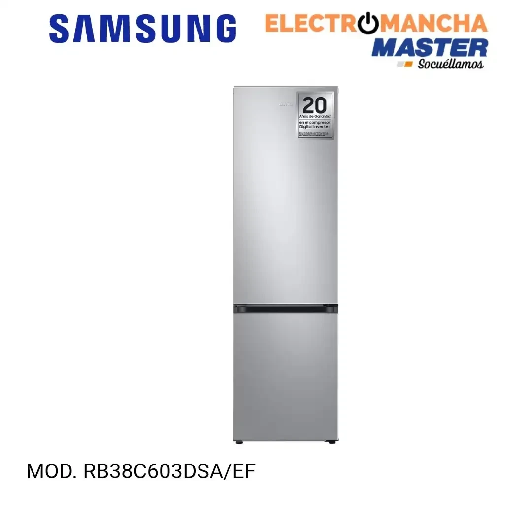 FRIGO COMBI SAMSUNG SMART RB38C603DSA/EF NF 2,03X60 D INOX