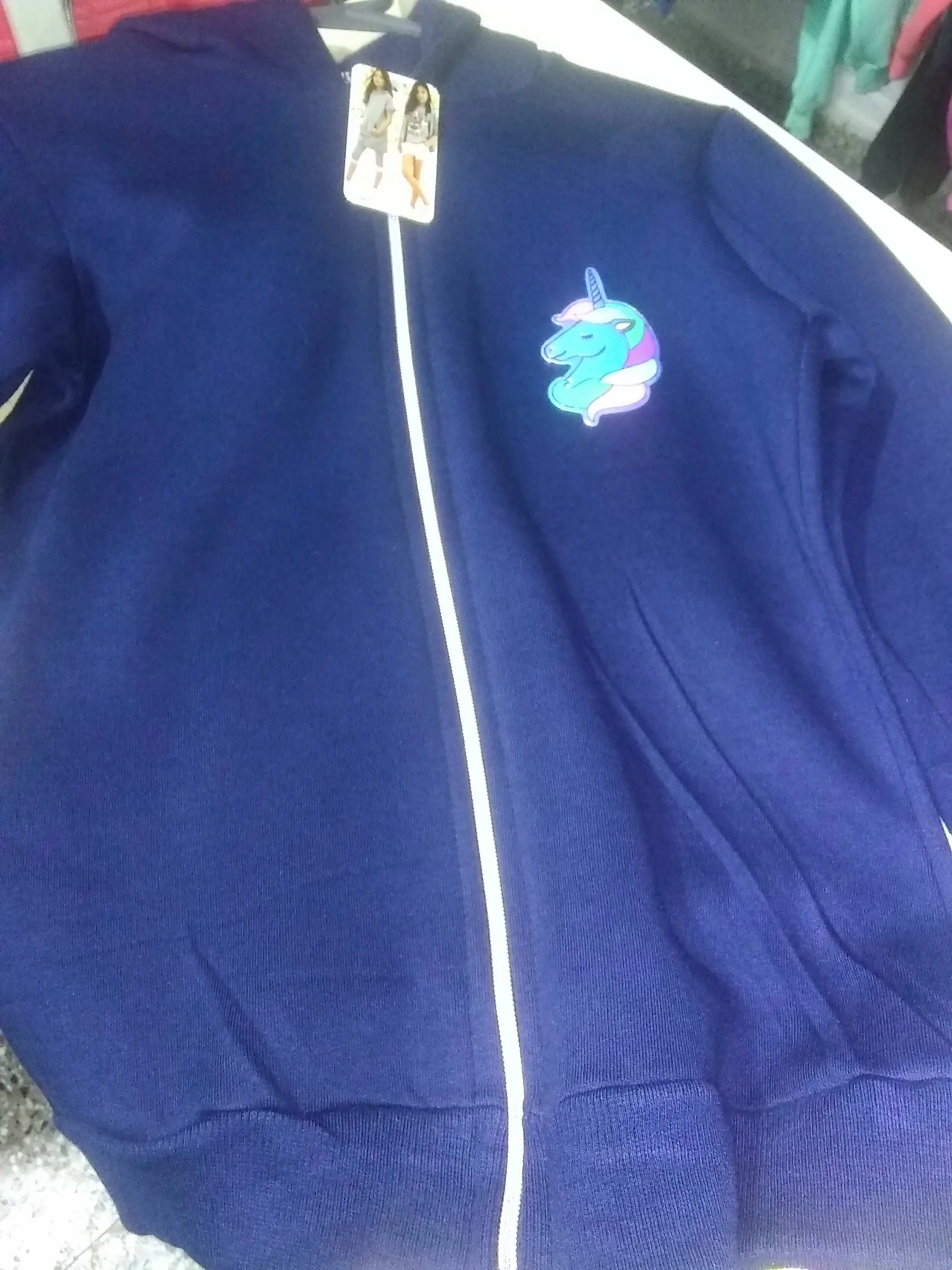 Campera frizada nena del 2 al 16 surtidas  2