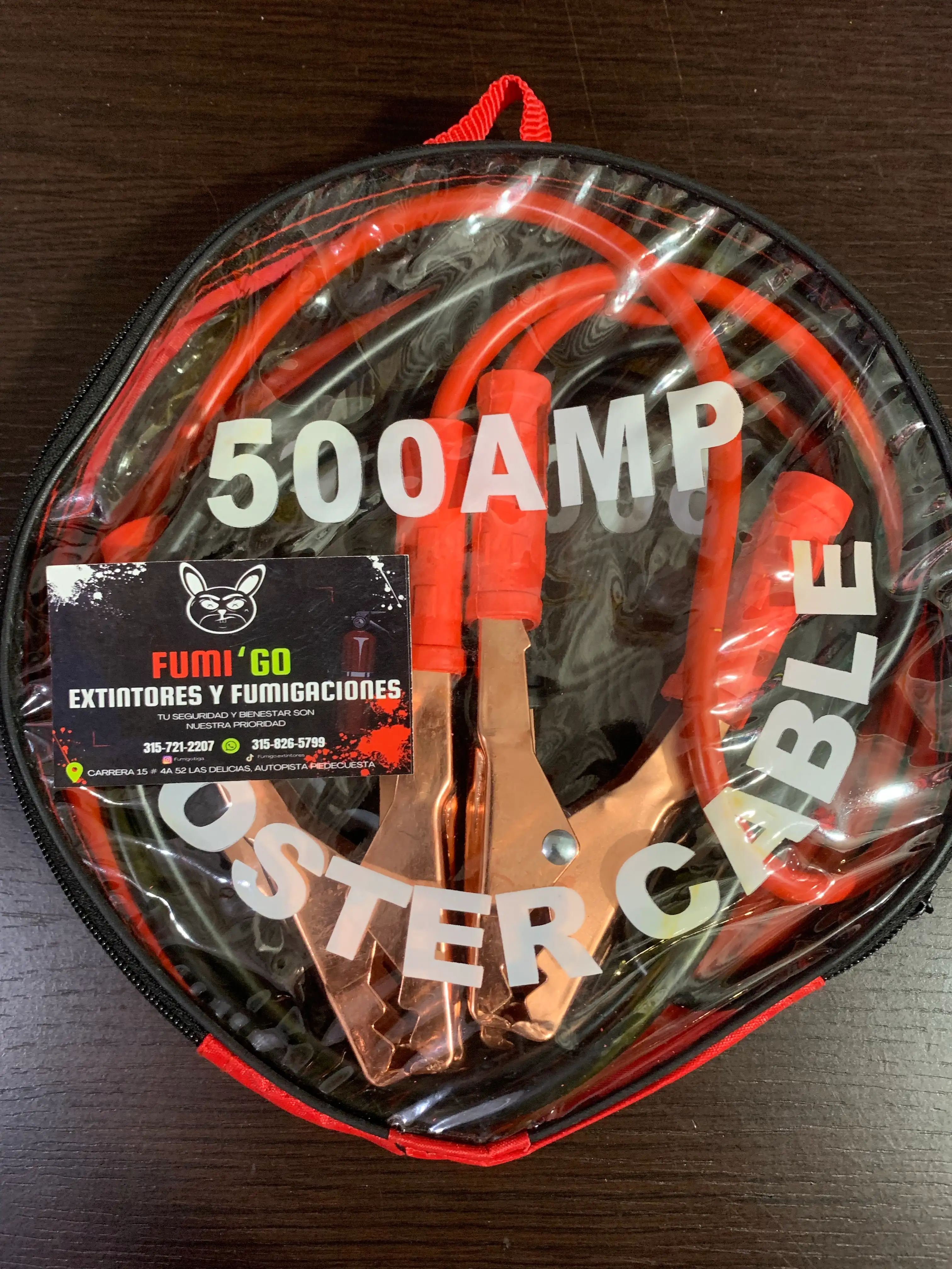 Cable de inicio 500 -800 amp