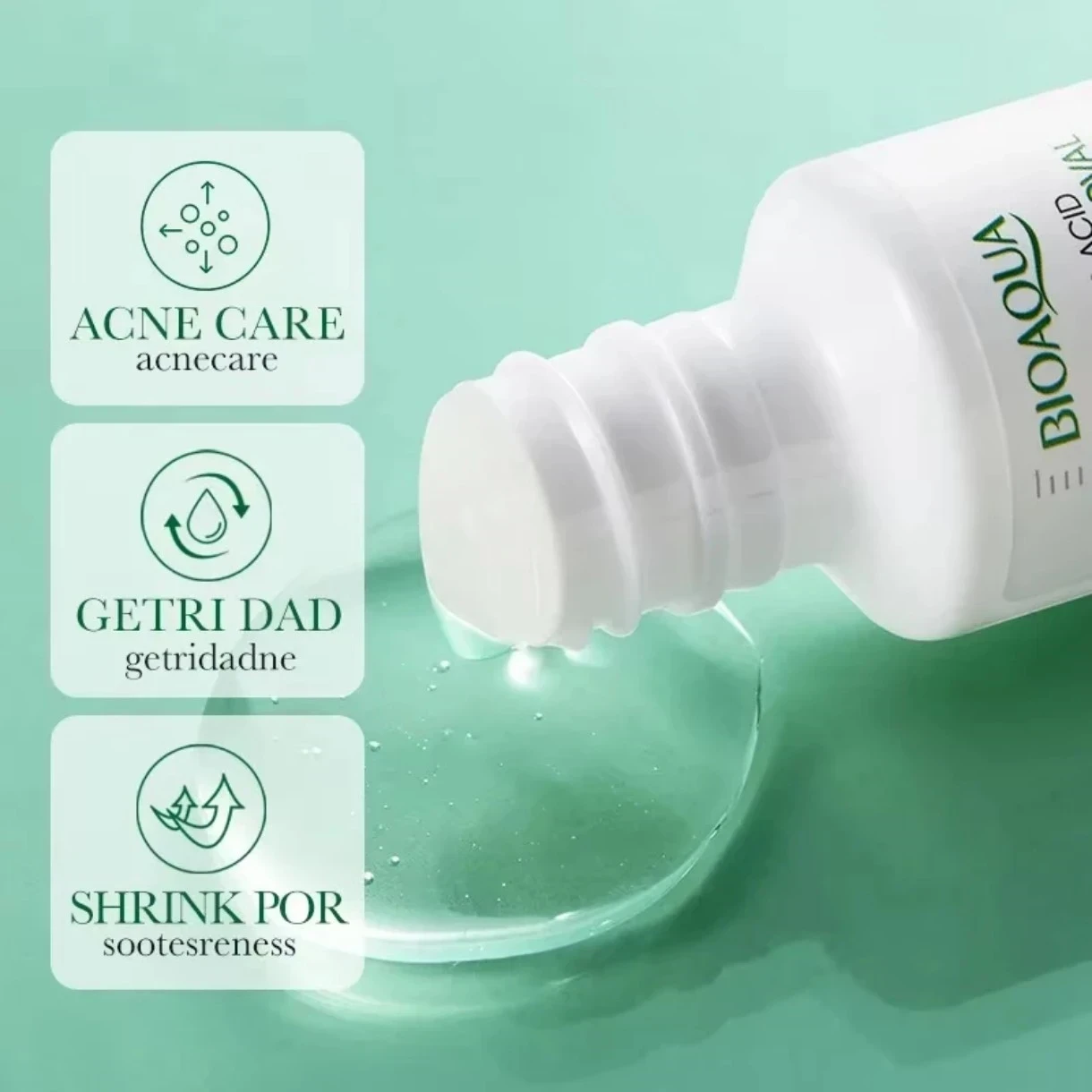 🌿 Bioaqua Ácido Salicílico 2% – Limpieza Profunda, Piel Más Limpia y Puntos Menos Visibles ☺️🌷 2