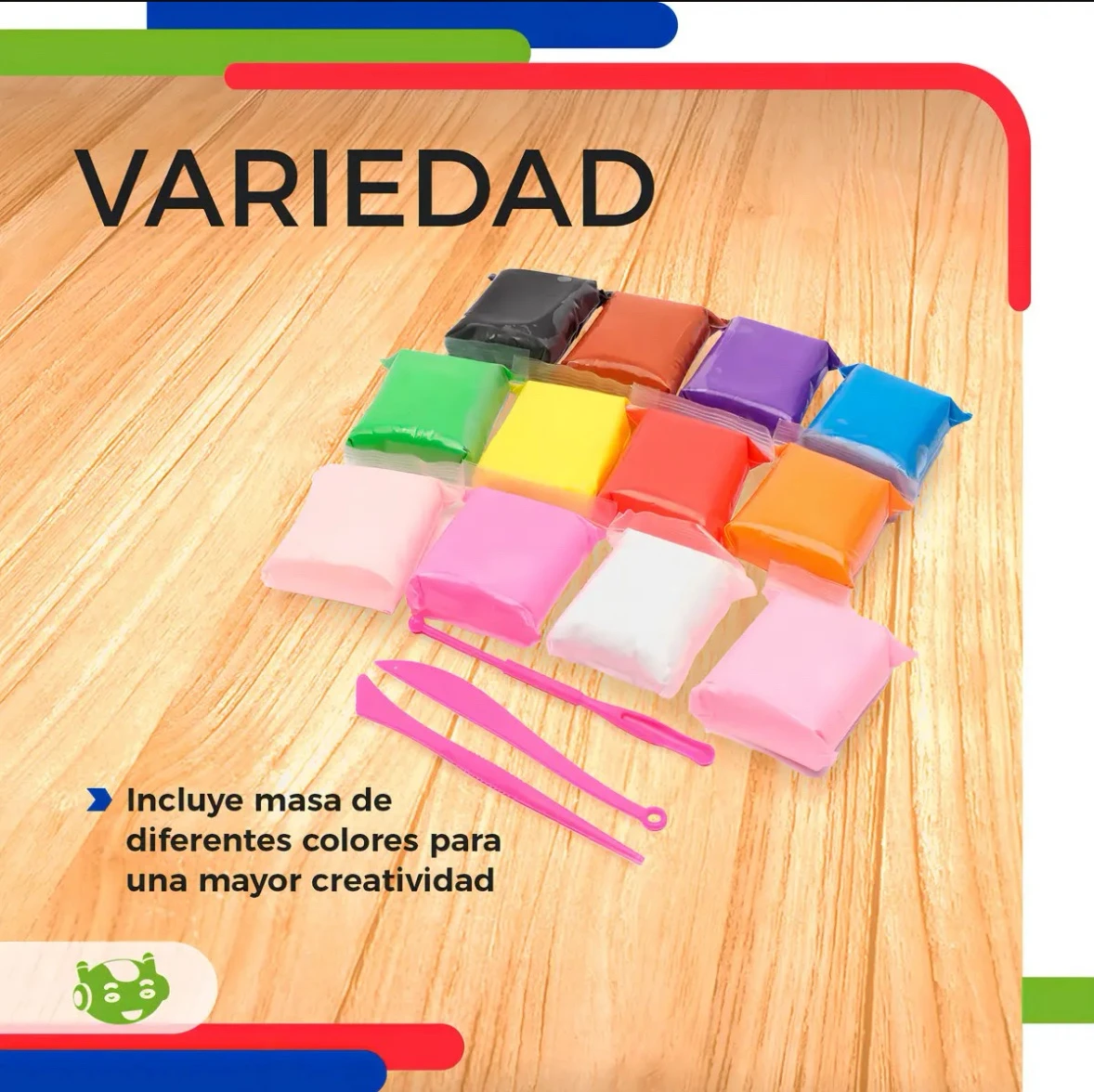 Fomi moldeable paquete de 12 piezas  3