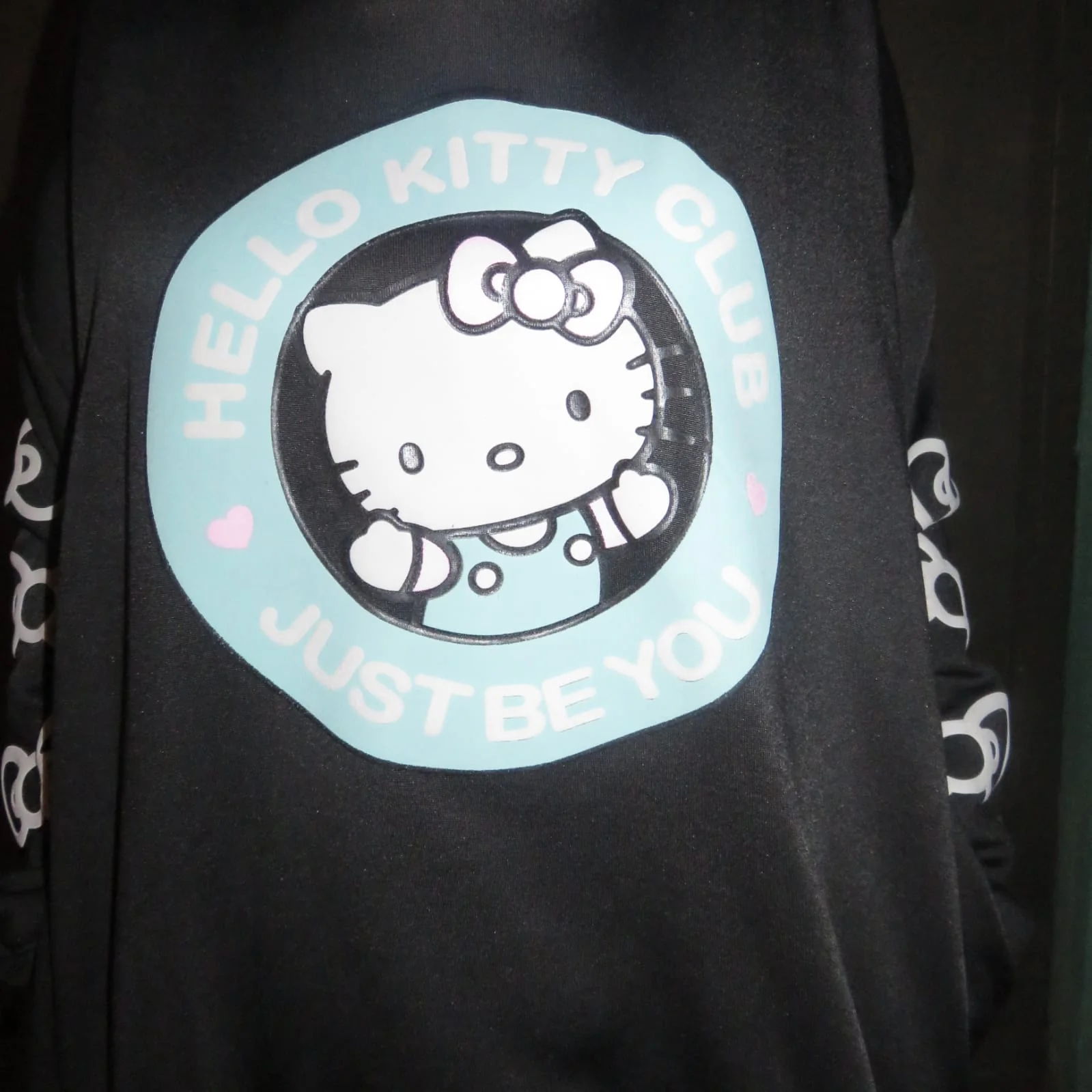Sudadera Kitty negra