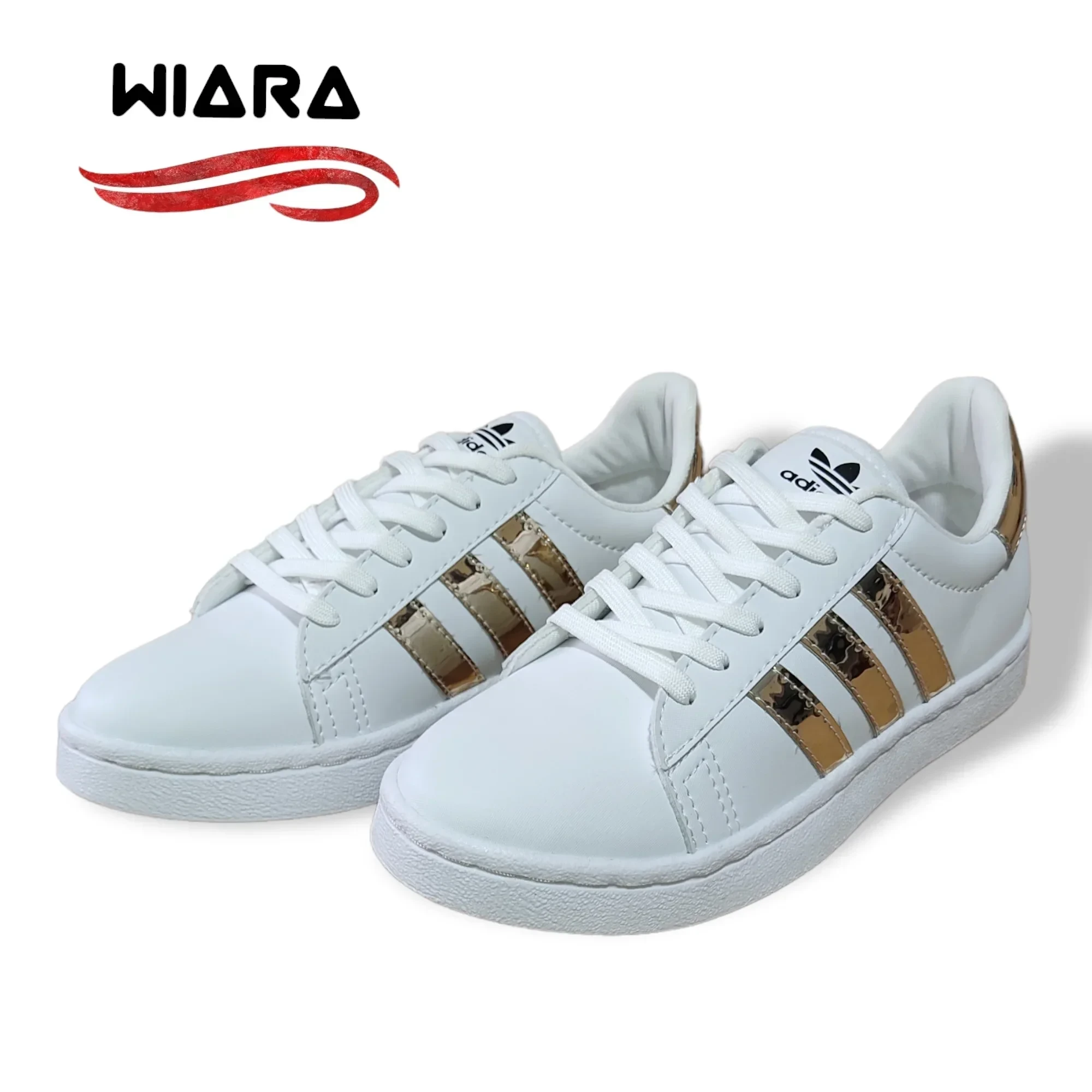 Adidas Blanco/Dorado Mujer 3