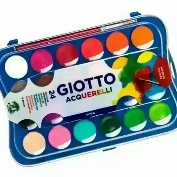 Acuarelas Giotto x 24