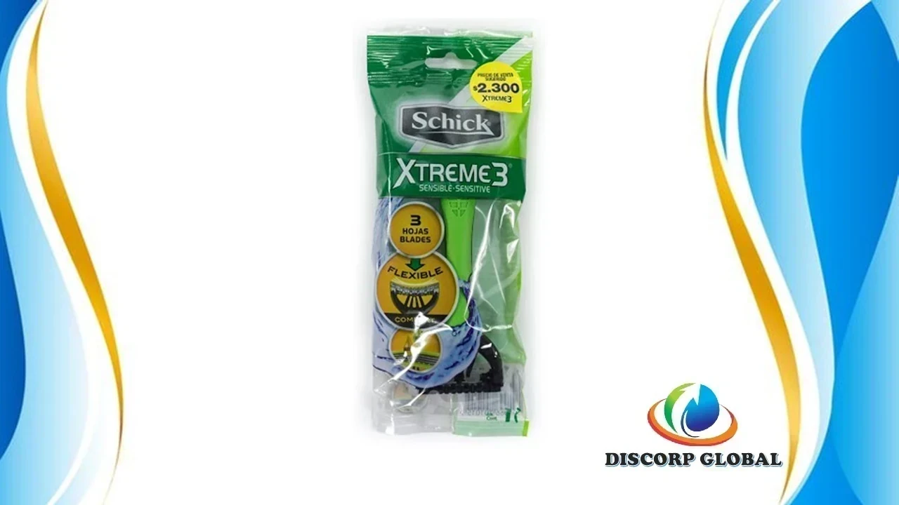 AFEITADOR SCHICK EXACTA VERDE x 12 UND 2