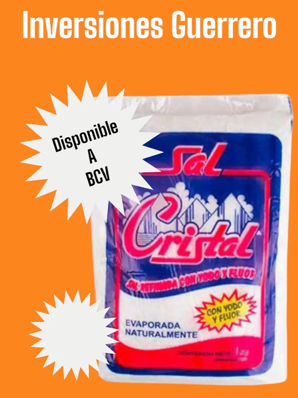 Sal Cristal 1 kilo