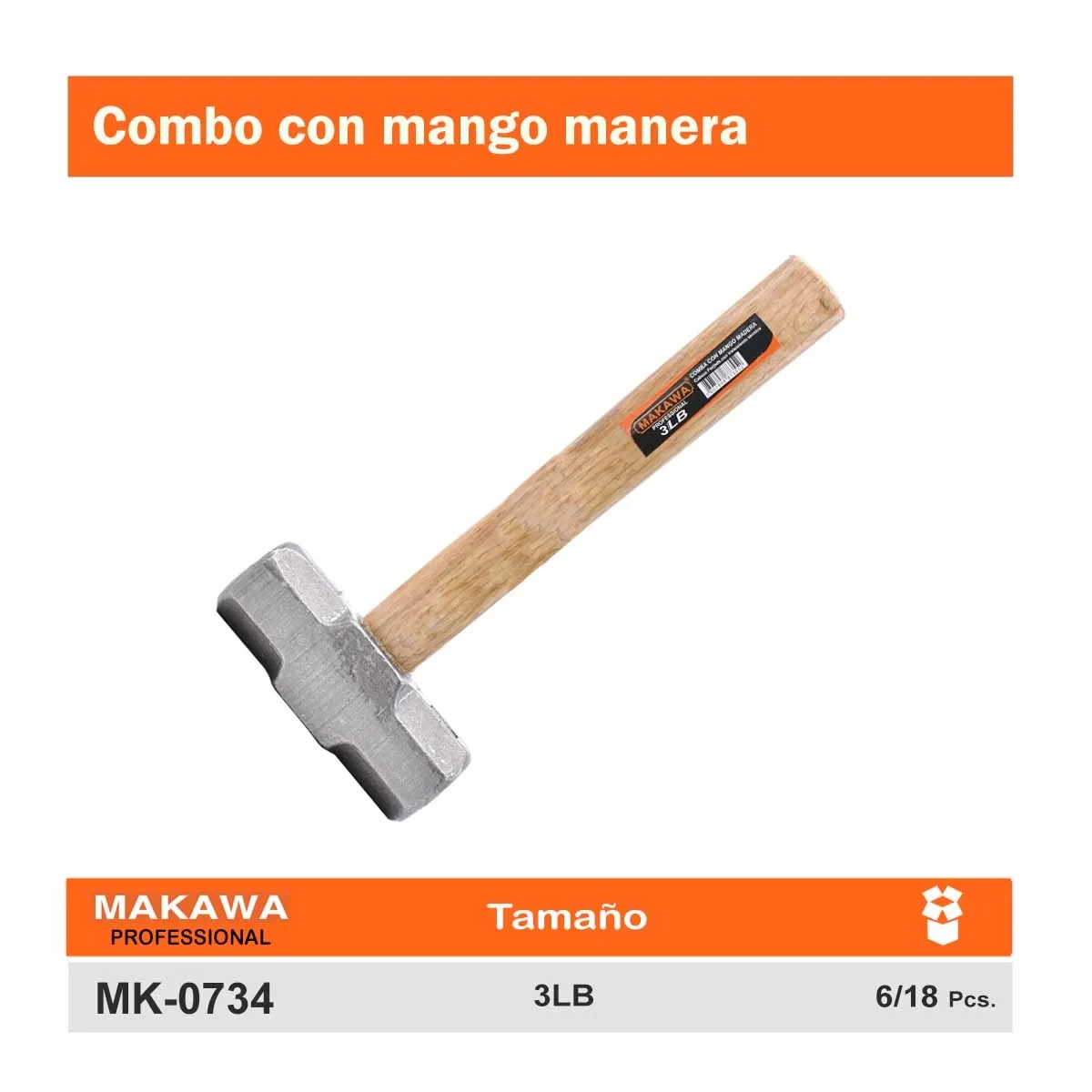 COMBO MANGO MADERA MKW 3 LB