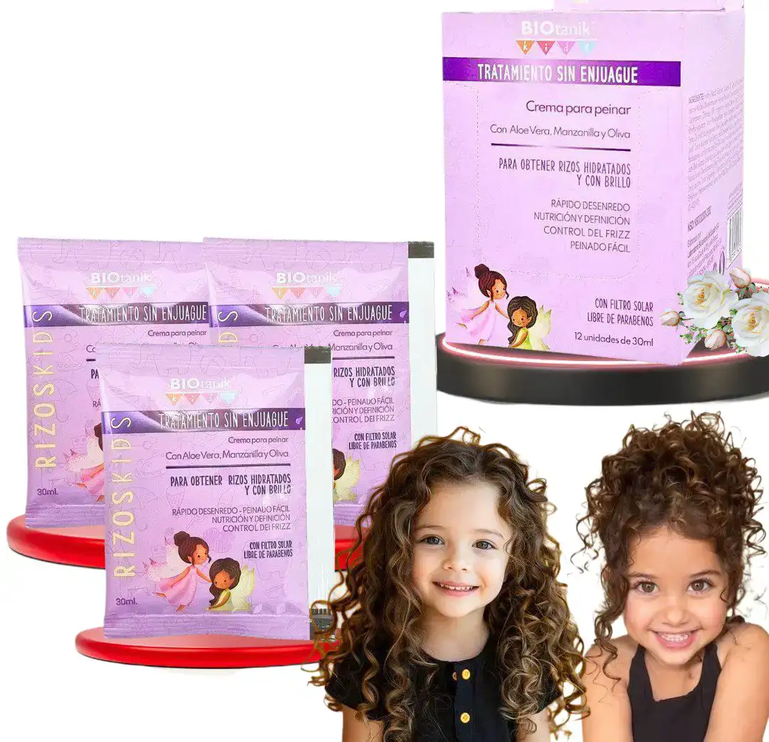 Sachet Crema para Peinar 30 ml para Niñas Biotanik