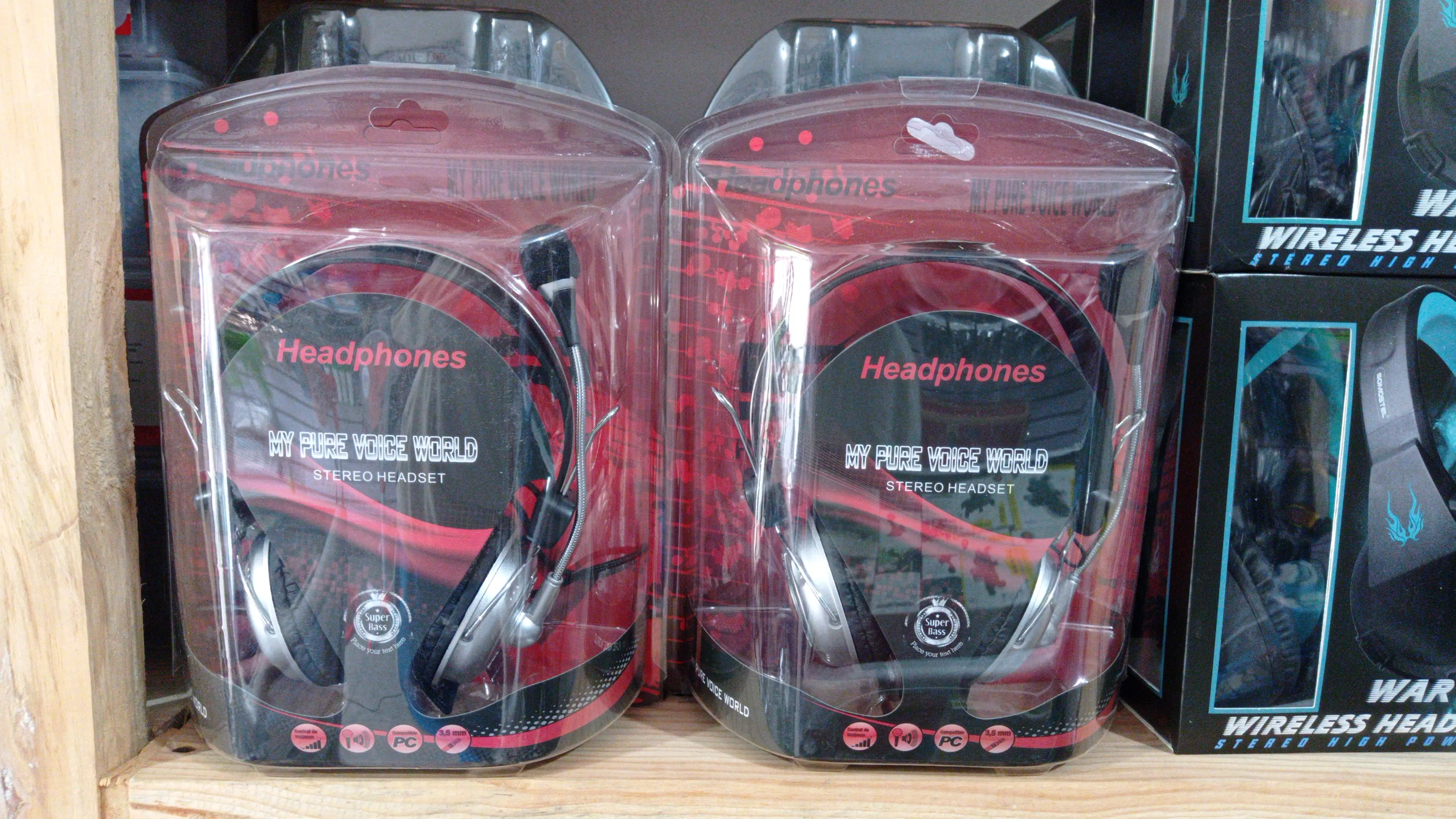 Headphones cableados 
