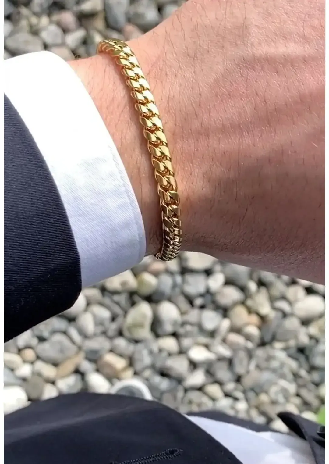 Cadena y Guillo de hombre de alta calidad. 6