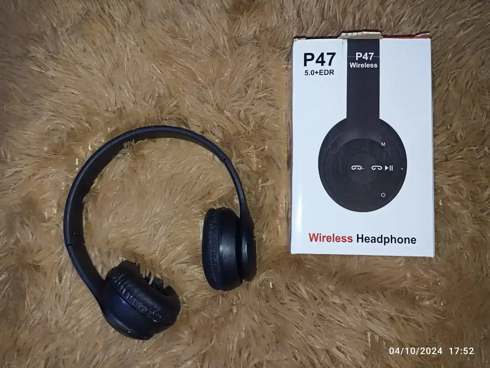 Audífonos P47 bluetooth diadema 2