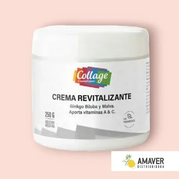 CREMA REVITALIZANTE CON GINKGO BILBOA Y MALVA 50GR