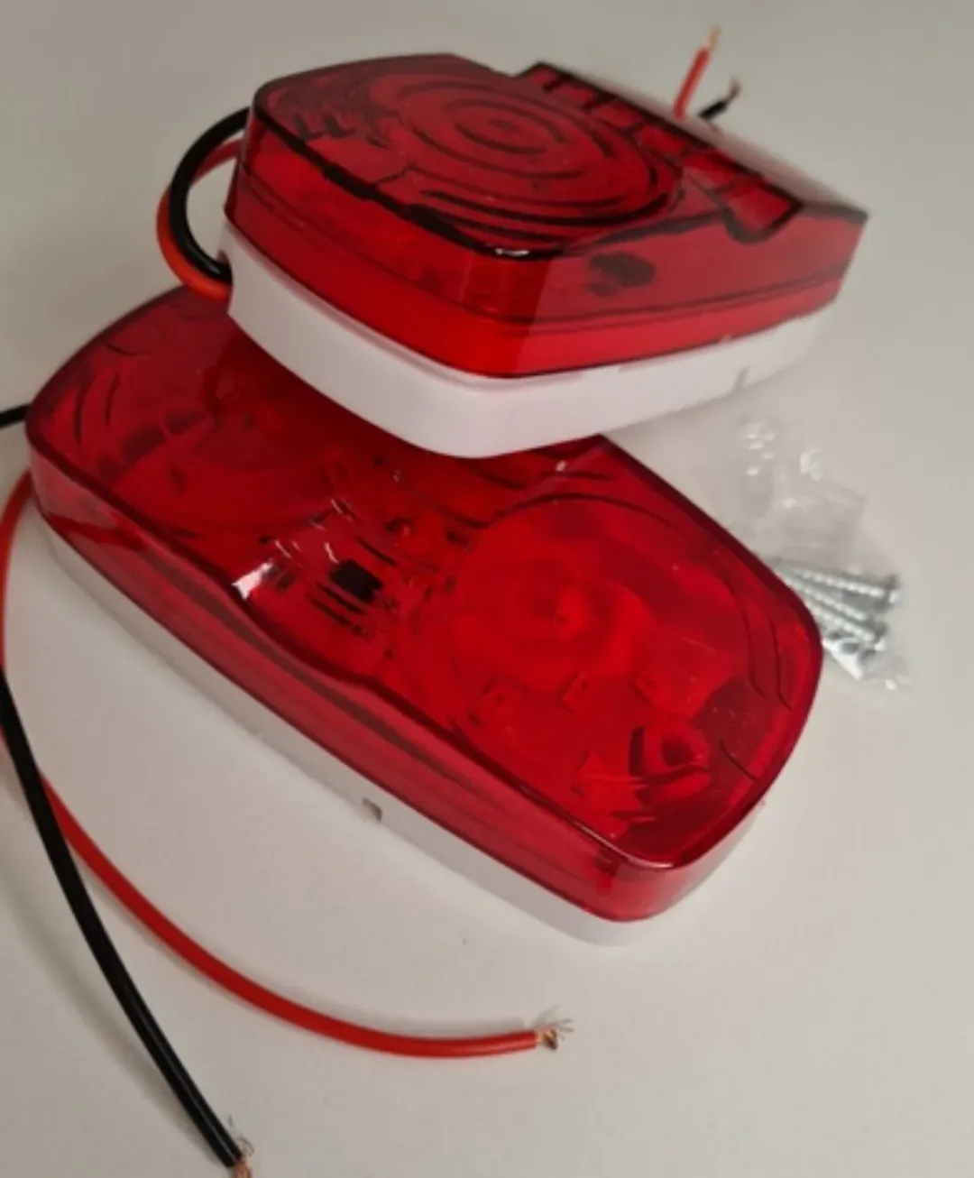 FOCO LATERALES PARA CARROS ROJO 
