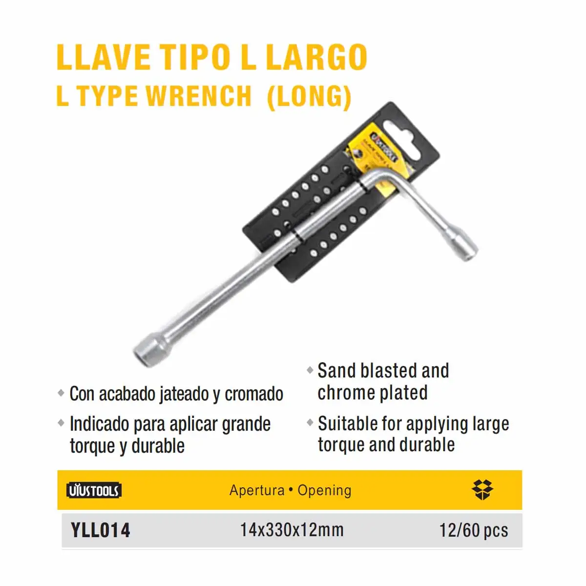 LLAVE L UYUST (PIPA) 14MM