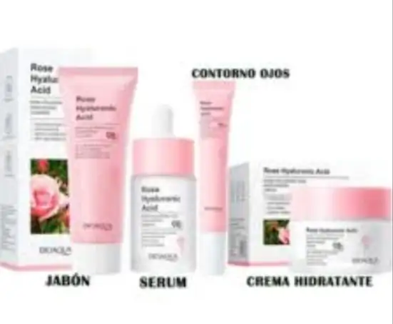 Kit Rosas y Ácido Hialurónico. Bioaqua 3