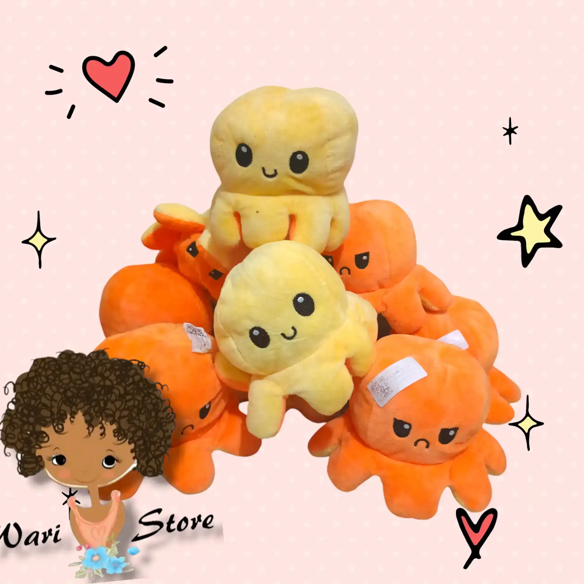 Pulpo Reversible Emocional 3