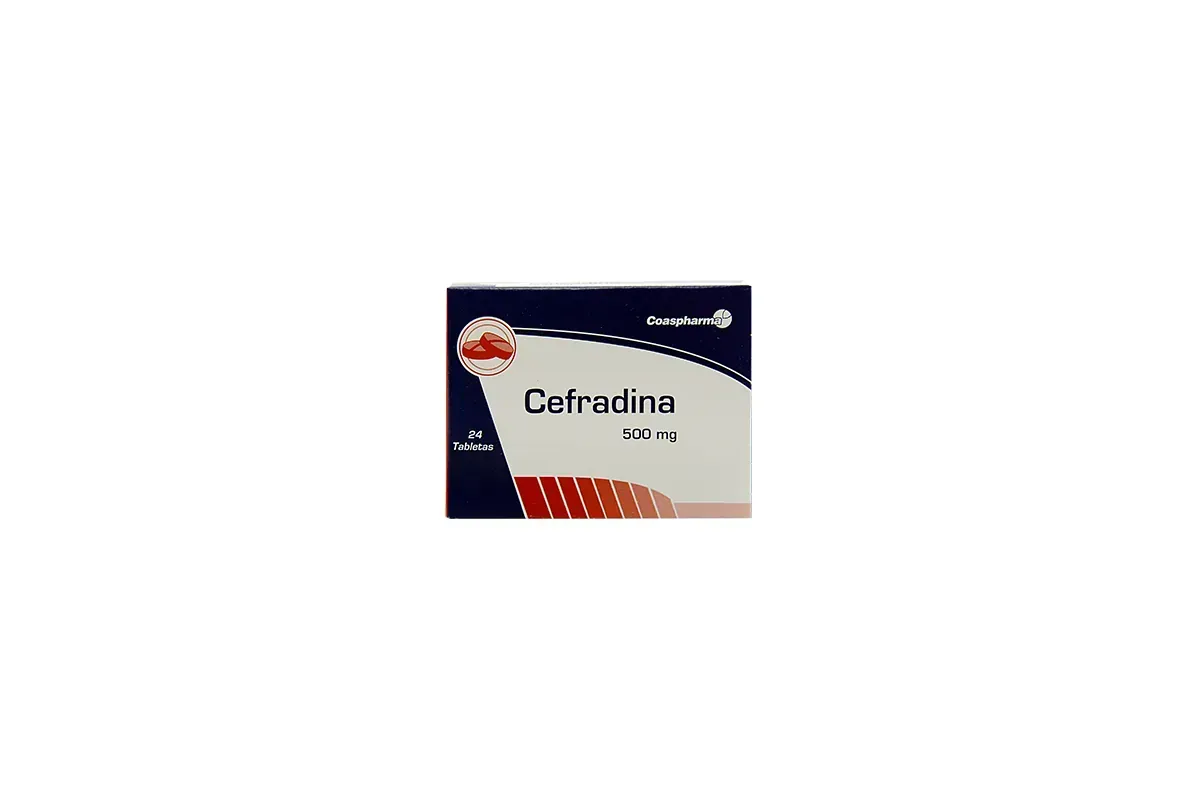 CEFRADINA 500 MG X 24 TBL CEFRADINA
